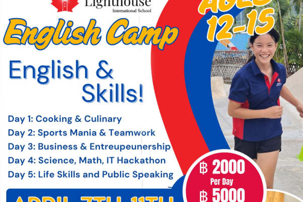5 Days English Skills Camp for Kids 12-15