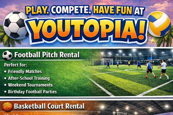 Football Basketball & Beach Volleyball Hire