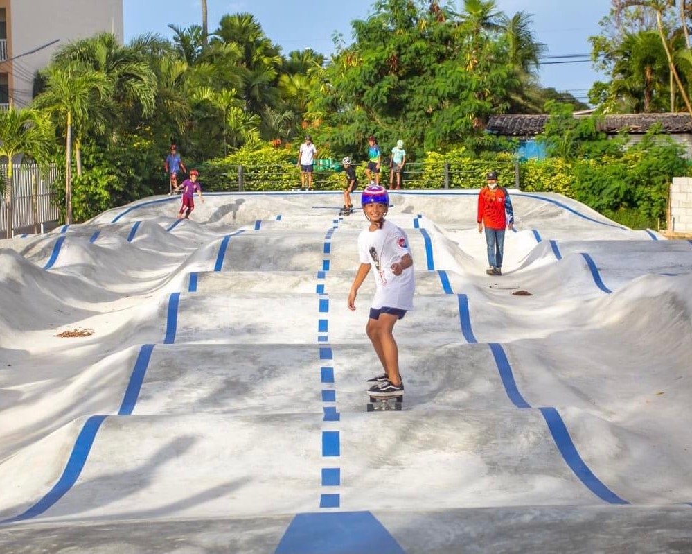 Pumptrack at Youtopia