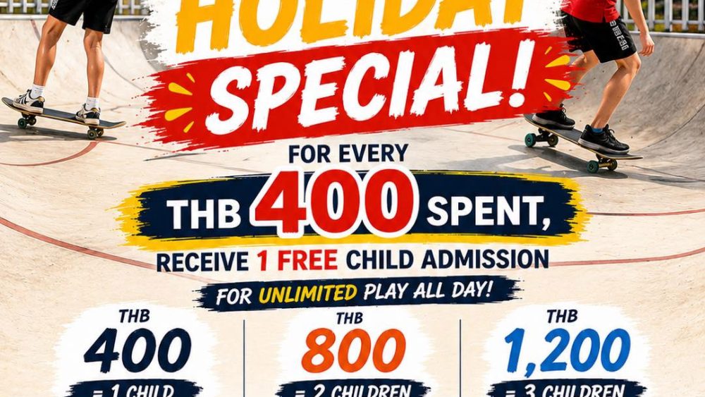 june holiday special price skatepark