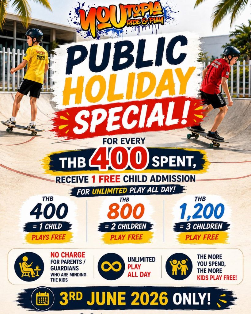 june holiday special price skatepark