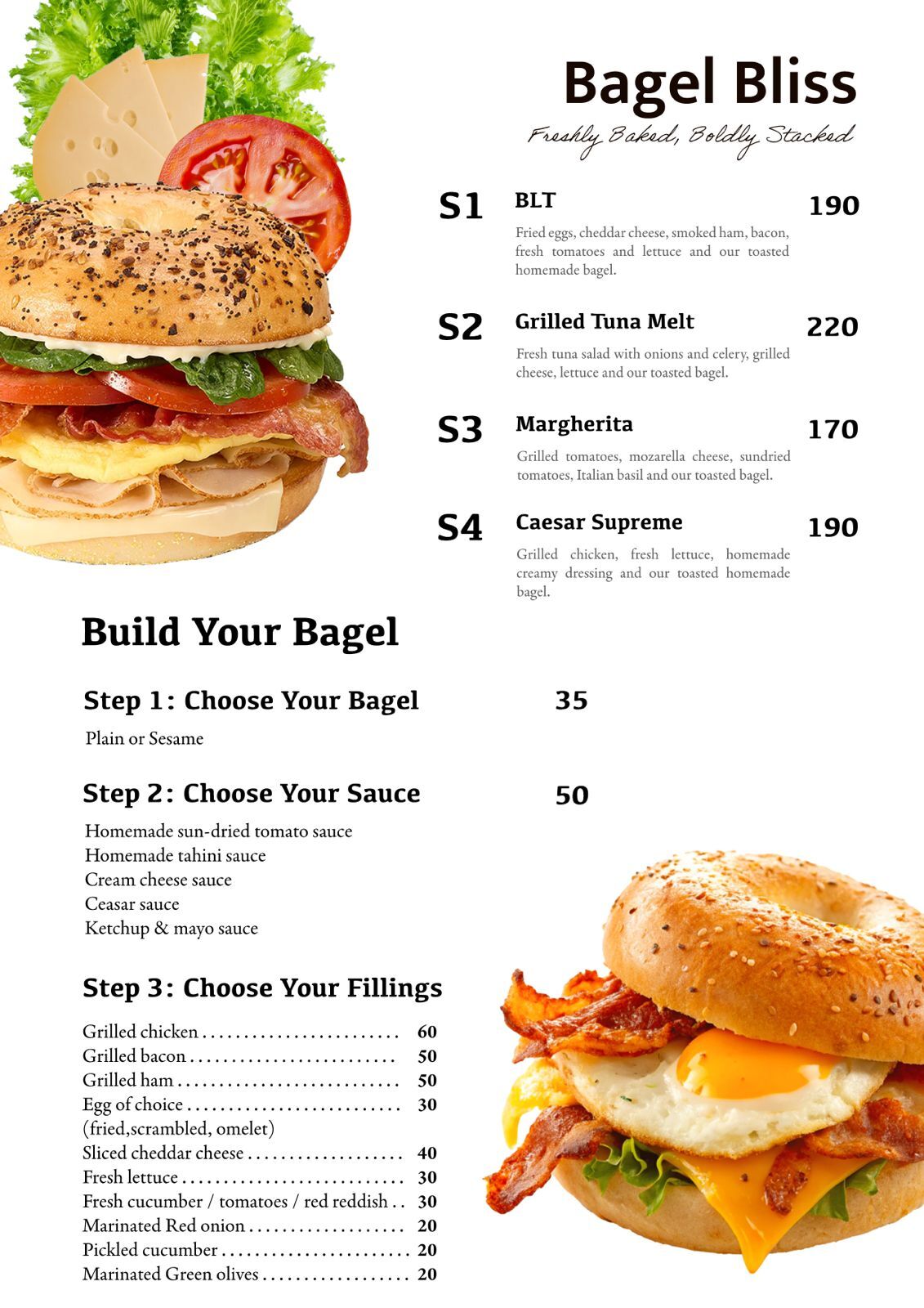 youtopia-phuket-cafe-menu-build-your-bagel Youtopia Phuket Cafe menu - Build your Bagel