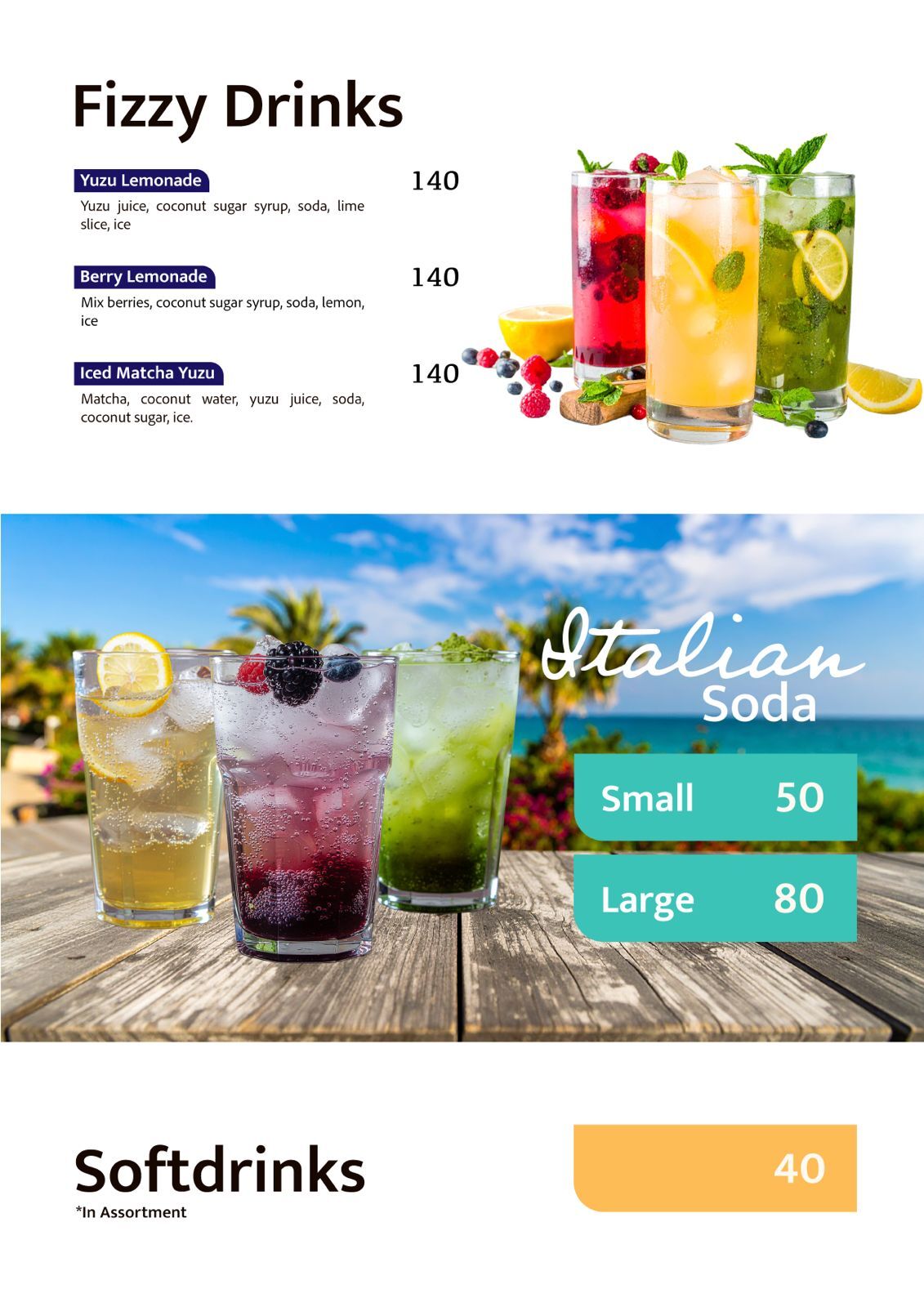 youtopia-phuket-cafe-menu-drinks-fizzy-drinks-soda-soft-drinks Youtopia Phuket Cafe Menu for Fizzy drinks and soda