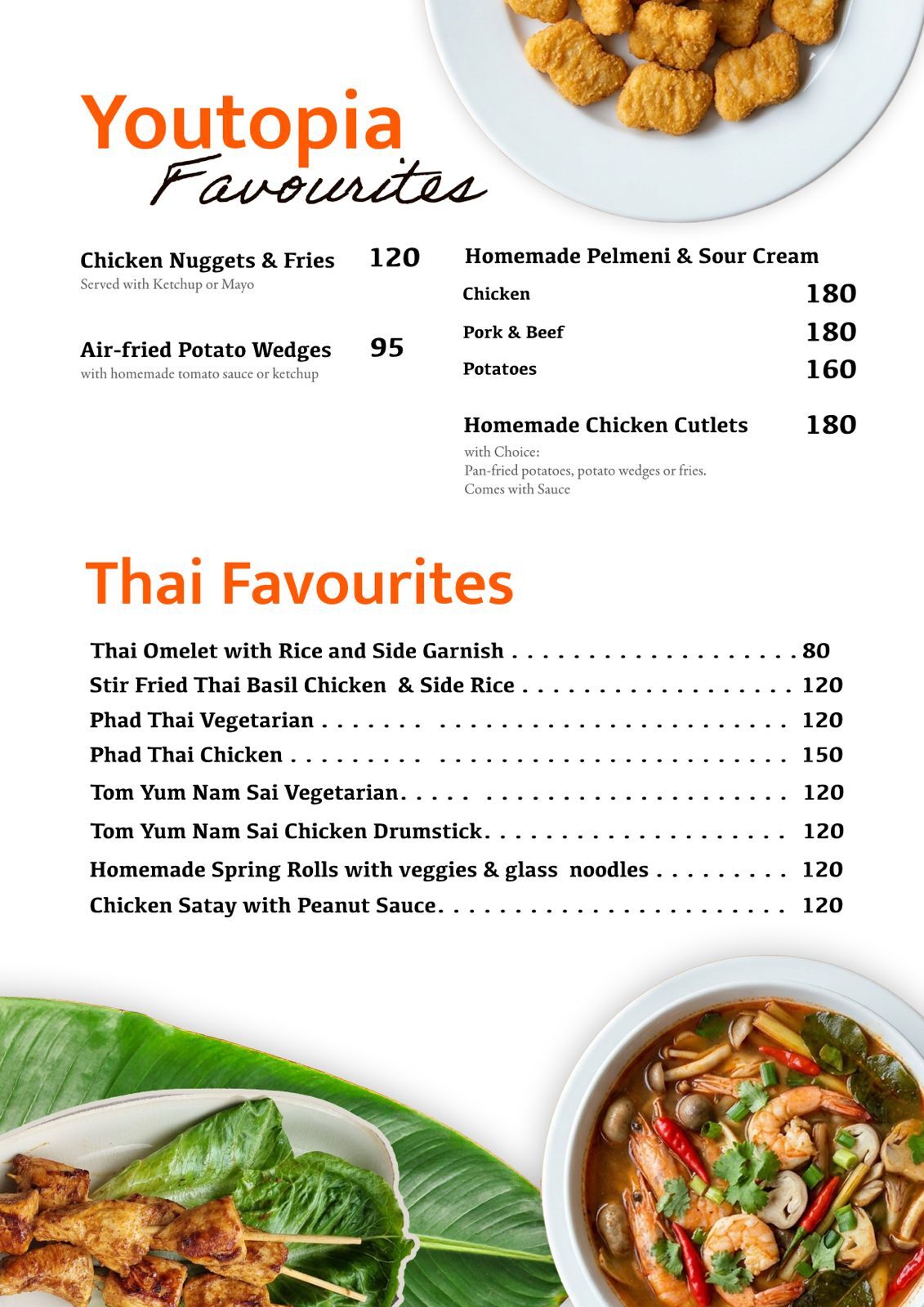 youtopia-phuket-cafe-menu-youtopia-favourites-thai-food-favourites Youtopia Phuket Menu Mains and Thai Food favourites
