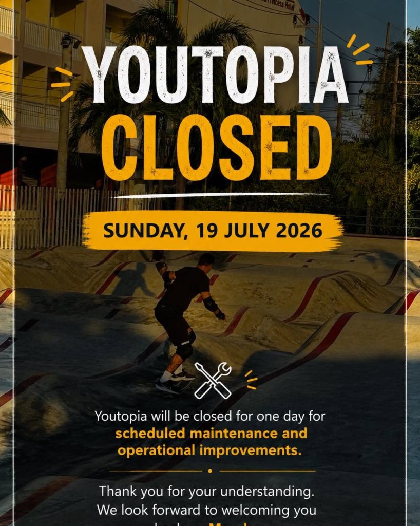Youtopia Phuket Scheduled Maintenance on July 19